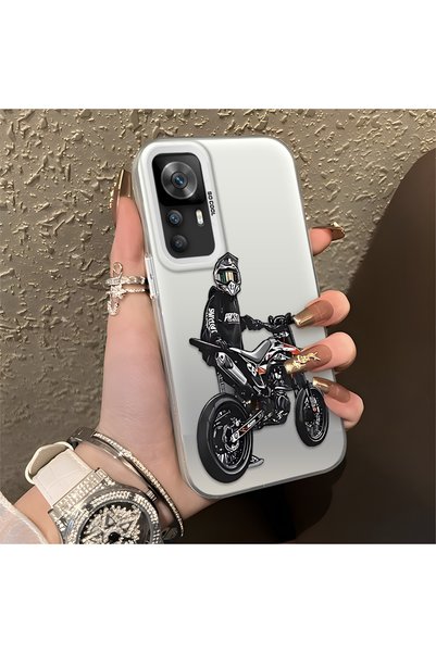 CHICASELUX حافظة حماية للهاتف من طراز Redmi K50 Ultra متوافقة مع رسم راكبي ال...