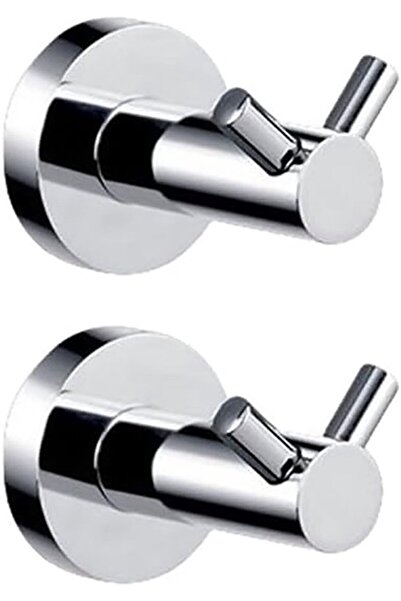 STARSTAR 2 Towel Hooks - Hooks - Stainless Steel - Drill Hole/Self-Adhesive -...