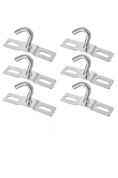 Morvena Picks Set de cârlige pentru plafoniere din 6 piese, cu bază robustă d...