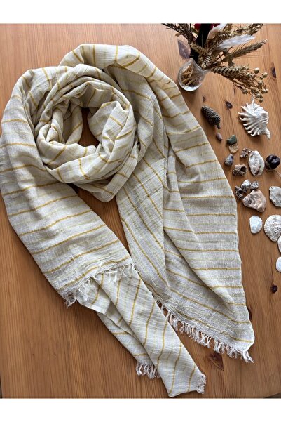 Chinko Hand-Woven Very Special Striped 100% Cotton Shawl Pareo