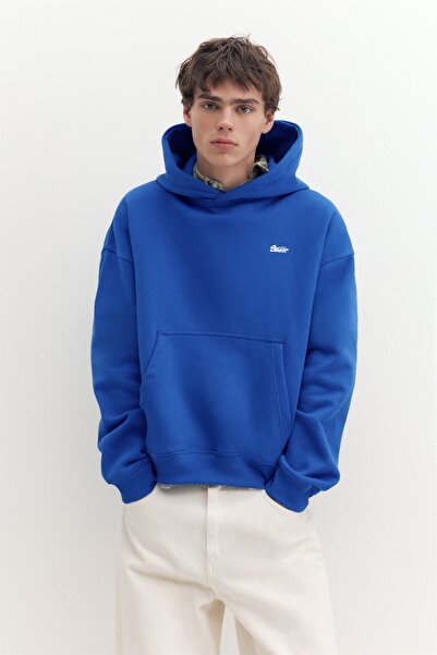 Pull & Bear STWD boxy kapüşonlu sweatshirt