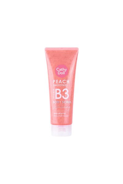 Cathy Doll Peach Smoothie Vitamin B3 Body Scrub Whitening 320g