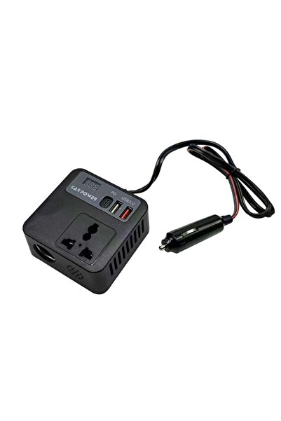 Genaric Car Power Inverter 100W - 12V to 220V AC Converter