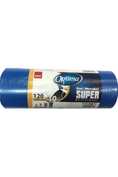 Sano Saci Menajeri Albastri - Optima Super, 120 l, 10 buc