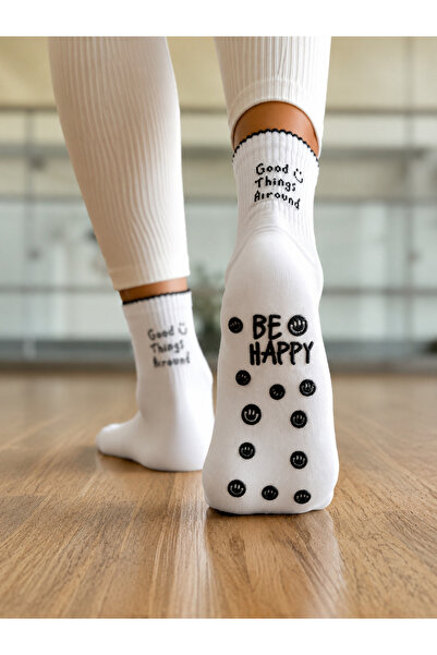 618 CONCEPT Be Happy Pilates Socks