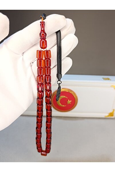 HALİL KOÇAK Fire Amber Prayers Beads Handcrafted by Master Artisans