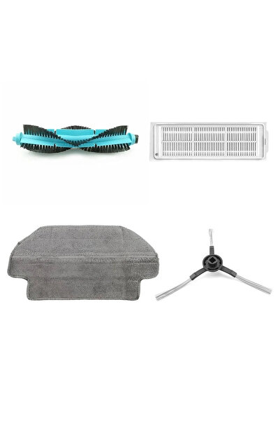 LİN GRUP Set de 4 piese de schimb compatibile cu aspiratorul robot Viomi V2