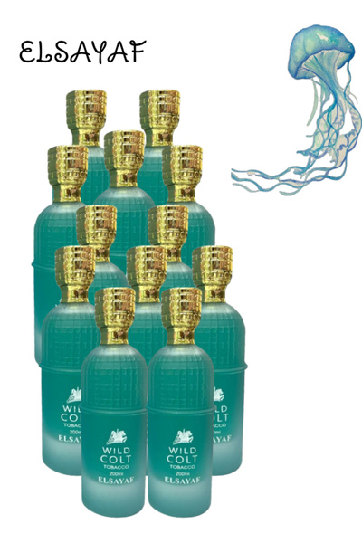 ELSAYAF 12 قطعة من عطر وايلد كولت توباكو 200 مل