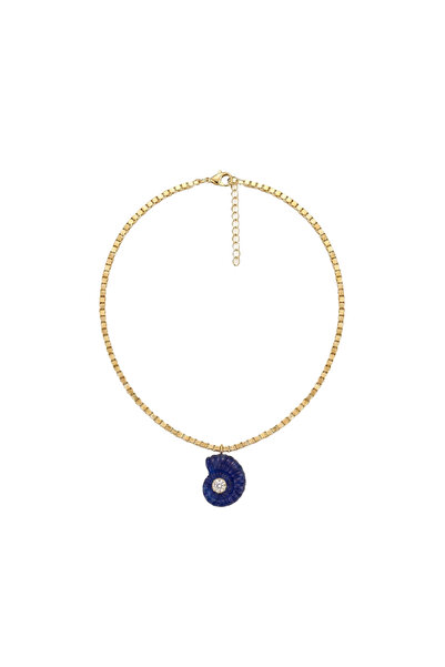 Charmist Dorika Nautica Necklace Navy Blue