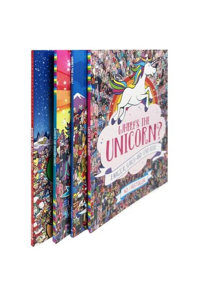 Generic (Unbranded) Unde este unicornul? Colecția de 4 cărți