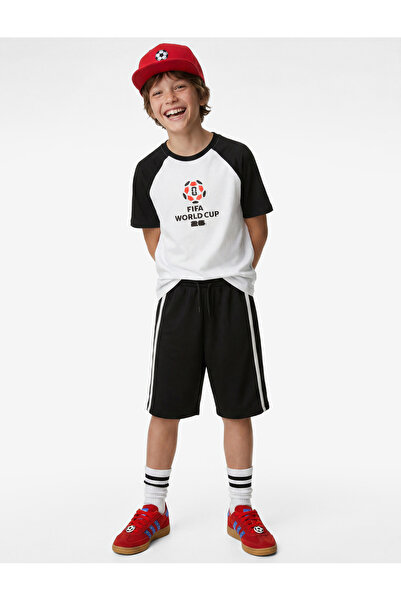 Koton Cotton Short Sleeve 2026 World Cup Printed Fifa Licensed T-Shirt