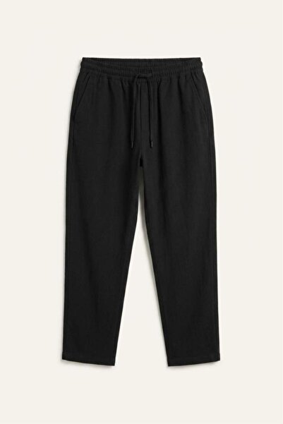 DeFacto Men's Canvas Trousers G2592Ax/Bk81 Black