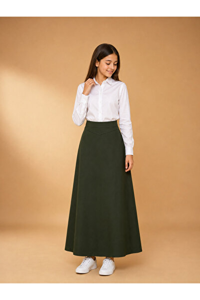 DVNA School Uniform Blouse and Skirt Set
