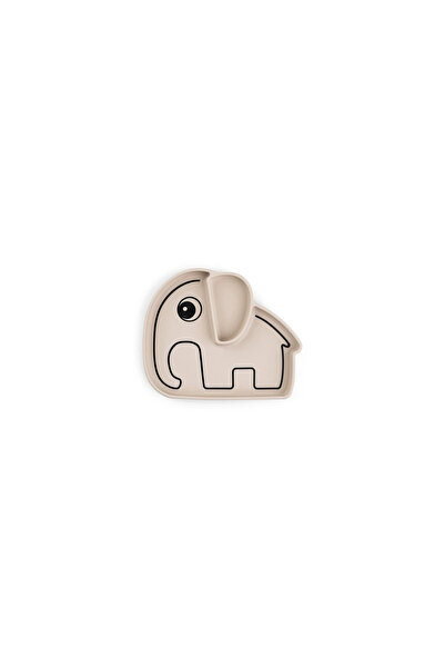 Done By Deer Farfurie compartimentată Stick&Stay Elphee Elephant Sand