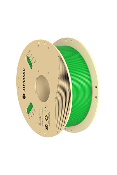 Anycubic Filament PLA 1Kg Pentru Imprimante 3D, Verde, Ușor de imprimat