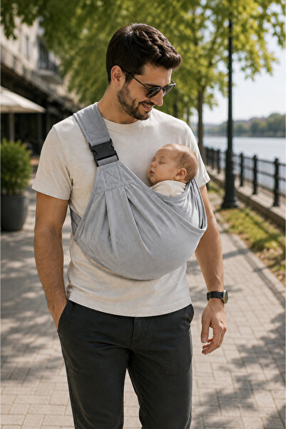 UmBaby Baby Sling Ergonomik Bebek Taşıma Askısı Kanguru – Yenidoğandan 15 Kg'...