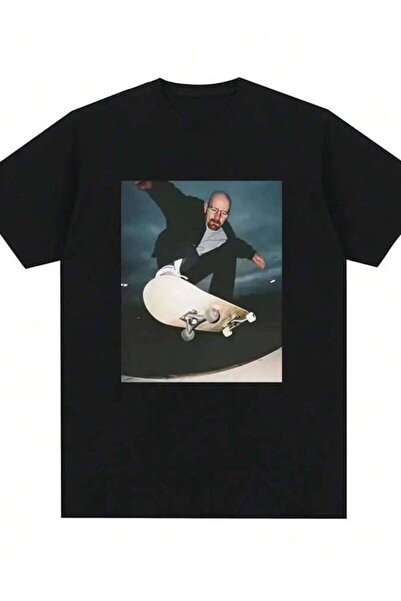 29CUN Heisenberg T-Shirts Man Walter White 90s Skate T-Shirt Men Women Graphi...