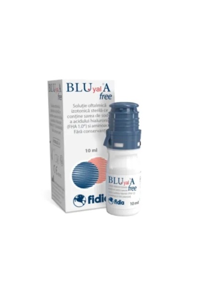 FİDİA Solutie oftalmica Blu Yal A Free, 10 ml,