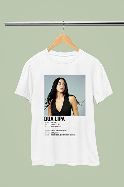 MAGORS DUA LIPA NOVA SERIJA ŠTAMPANA PAMUČNA MAJICA KRATKIH RUKAVA OBIČNOG KR...