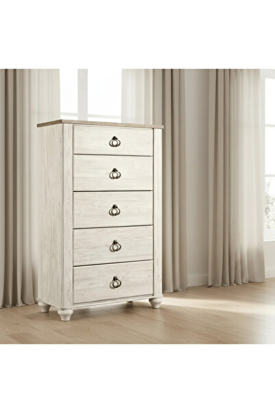Ashley Furniture خزانة أدراج ويلوتون
