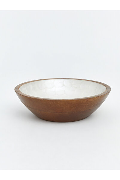 LC Waikiki Wooden Serving Salad Bowl
