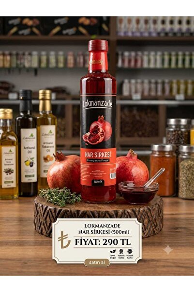 Organik Nar Sirkesi 500ml
