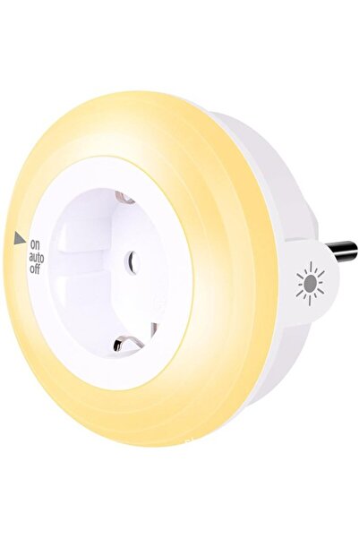 STARSTAR Amber night light with dusk sensor, LED night light for children, so...