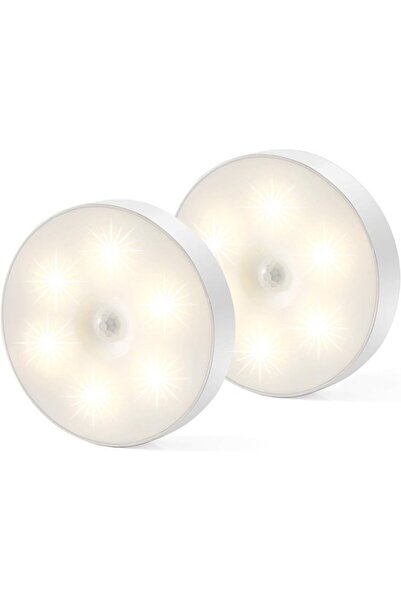 STARSTAR A set of 2 LED nightlights – magnetic lights with motion sensors | w...