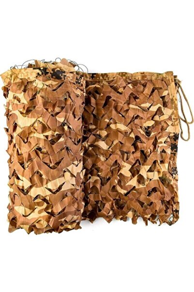 STARSTAR Colorful mesh rectangular sunshade sail, camouflage pattern, 3x6 met...