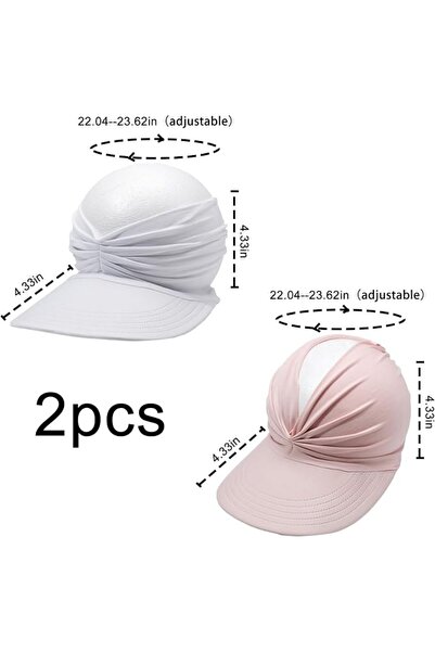 STARSTAR Two sun hats, women's sun hats, foldable wide-brimmed summer hats, U...