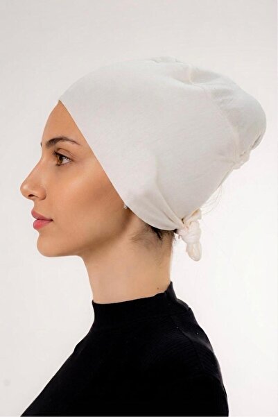 İSTDONATELLA Seamless Front Tie Hijab Cap