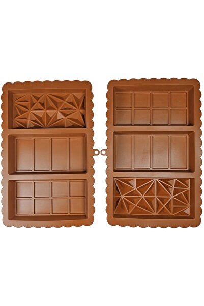 STARSTAR 2 pieces Silicone chocolate mold, deep Dubai silicone mold, DIY choc...