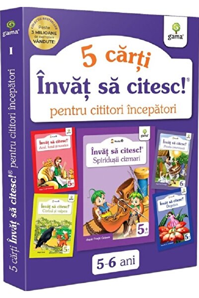 Gama Pachet Invat sa citesc pentru cititori incepatori Vol.1