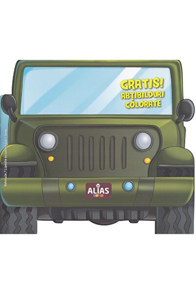 alias Jeep. Abtibilduri colorate + jucarie