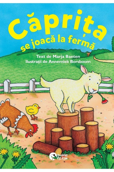 Booklet Caprita se joaca la ferma / Vulpita se joaca in padure - Marja Baeten