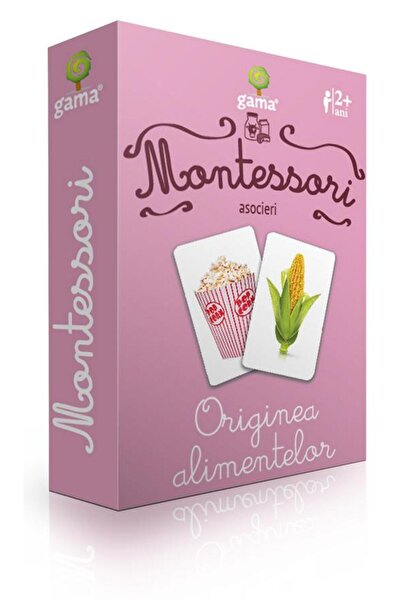 Gama Montessori. Asocieri: Originea alimentelor