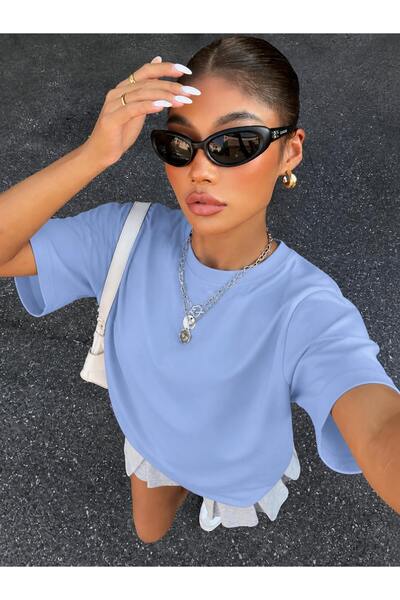 Mügerella EST.2026 100% Cotton Oversize Fit Crew Neck T-Shirt