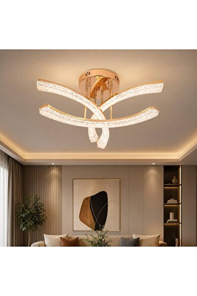 RFAN Candelabru LED RFAN, Model K2550/3, cu Telecomandă, 3 Tipuri de Lumină, ...