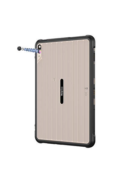 Welio RugPad Pro 8 GB Ram 128 GB Hafıza Darbelere - Suya Dayanıklı Android Ta...