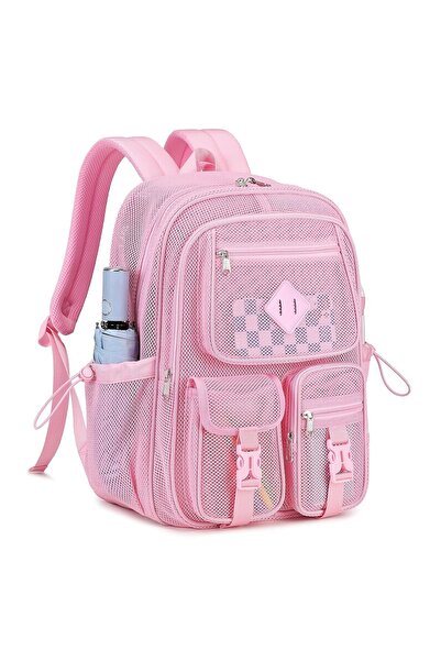 STARSTAR Highly durable mesh backpack with a transparent design, suitable for...