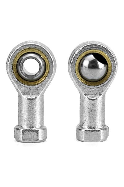 STARSTAR 2-pack of 8mm ball bearing ends, M8 x 1.25, internal thread
