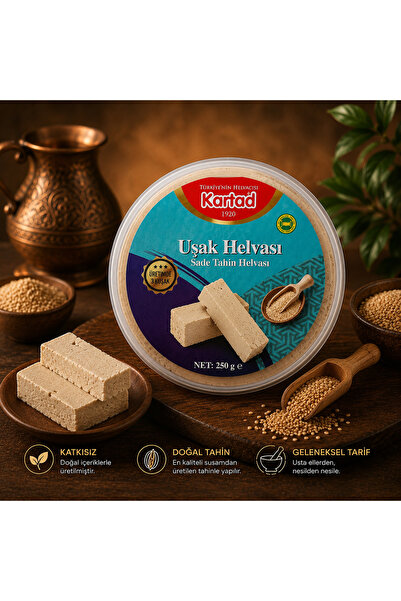 Coğrafi İşaretli Uşak Sade Tahin Helvası 250 gr