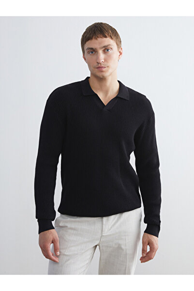 LC Waikiki Polo Neck Men's Knitwear Sweater