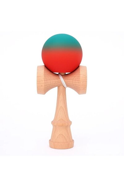 OEM Jucarie interactiva Kendama, din lemn, 18 cm, joc de indemanare pentru co...