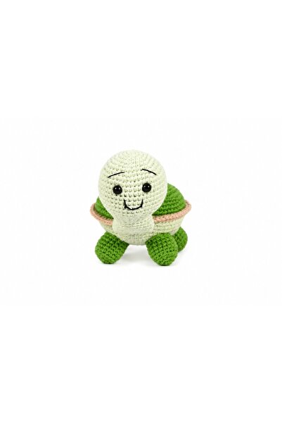Komek Sepeti Amigurumi Mini Kaplumbağa Oyuncak