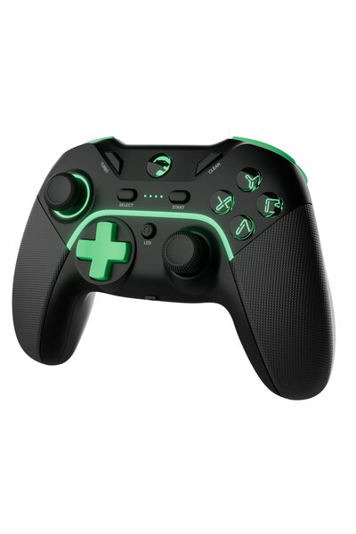 GamePower Vitrus Hall Effect Joystickli Kablosuz Siyah Gamepad (2.4G/Bluetoot...