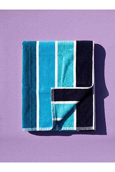 LC Waikiki Lcw Accessories Striped Men's Beach Towel 70X150 cm