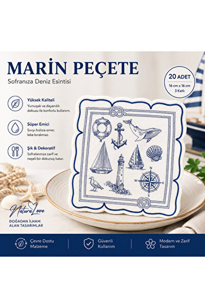 naturelove Marin Peçete