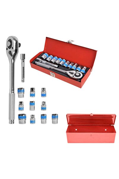 OEM Trusa/kit tubulare, marime 18-24mm, clichet 1/2 inch, 12 piese, + 1 trusa...