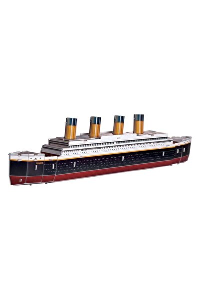 BAMI NETWORK Puzzle 3D Titanic pentru adulti si copii 45x6x13 cm